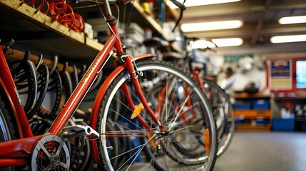 Eco-Friendly Bike Repair Workshop Promotes Reusing Old Parts for Sustainable Transportation
