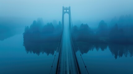 Fototapeta premium Explore the worlds longest pedestrian bridge, the Charles Kuonen Suspension Bridge, offering breathtaking views and thrilling experiences.