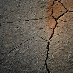 Obraz premium wall crack