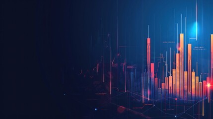 Abstract Data Visualization with Financial Graphs