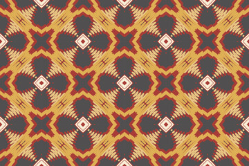 Tile Pattern Portuguese, Traditional Ethnic Ikat, Aztec Abstract Vector Pattern, Seamless Pattern in Tribal, Folk Embroidery and Mexican Style.