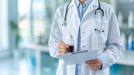 Doctor demonstrating Platelet-Rich Plasma extraction technique, Medical education, Professional training