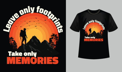 Hiking t Shirt , Adventure t shirt, Mountain T shirt design, t shirt design