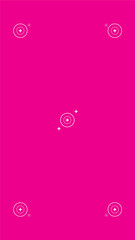 Pink screen background, VFX motion tracking markers. Art design pink screen backdrop template. Abstract concept video footage replacement tracking markers element.