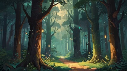 the enchanted forest