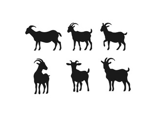 Goat silhouette.