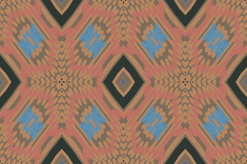 Ethnic abstract ikat art , geometric ethnic seamless pattern . textile Design for background , wallpaper, abstract, african, ajrakh pattern, allover,
