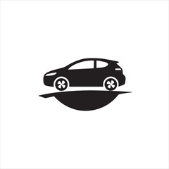 Fototapeta premium car icon vector illustration