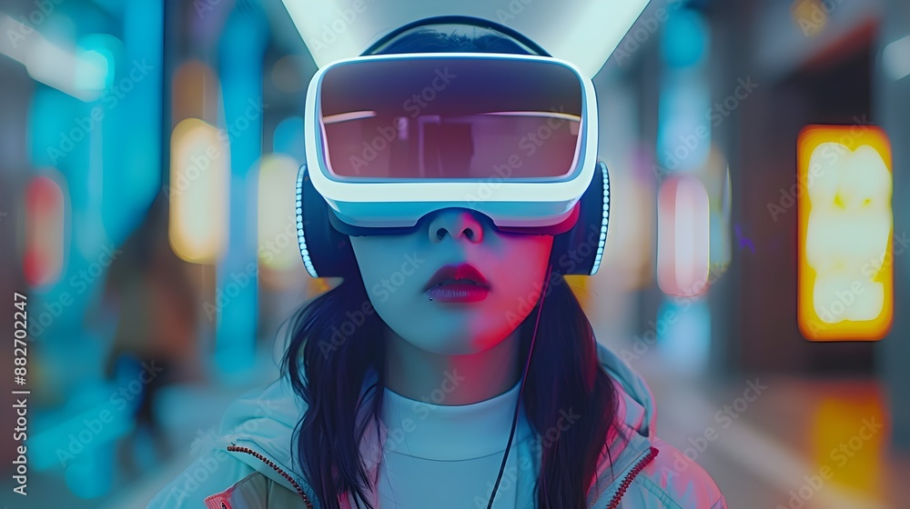 Poster immersive language learning app enhancing communication skills through cutting edge vr and technolog