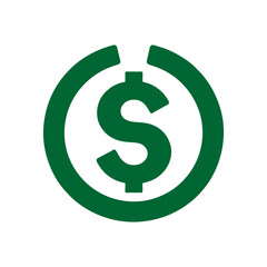 Innovative and Modern Logo Design Featuring a Prominent Dollar Symbol