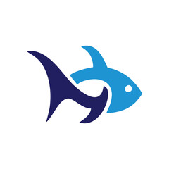 Fototapeta premium fish logo design