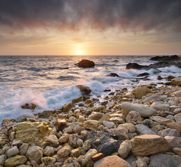 Beautiful nature seascape.