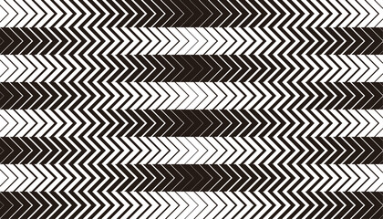 Black and white seamless pattern. Transition background. Vector Format Illustration 