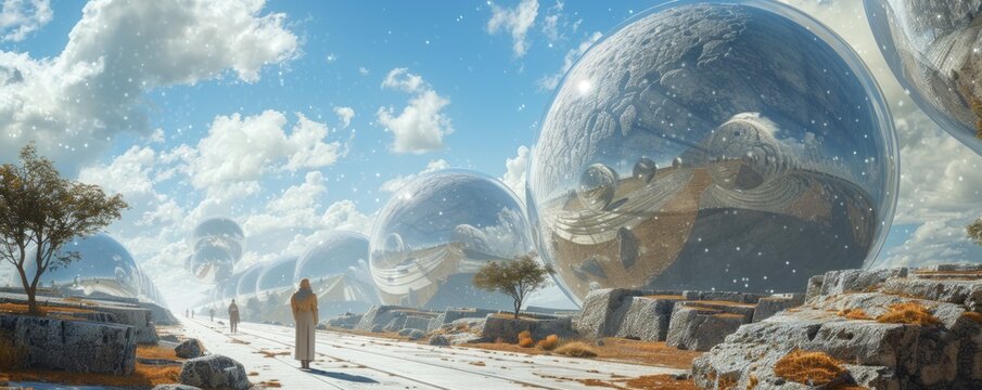 Parallel universe where physics behave differently.