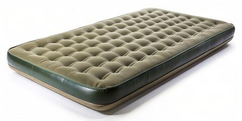 Comfortable inflatable mattress for camping or temporary guests, inflatable, mattress, air, bed, camping, guest, comfortable