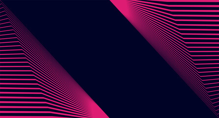 dark blue pink neon line abstract background design illustration vector art	