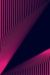 dark blue pink neon line abstract background design illustration vector art	