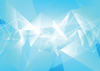 Vector of modern abstract polygonal background