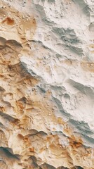Fototapeta premium Sandy Beach Shore Texture Background, 4K hyperrealistic photo