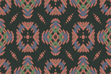 Aztec style abstract vector illustration. design for texture, fabric, clothing, African ikat ancient Egypt arabesque cloth Asian design bandana print silk