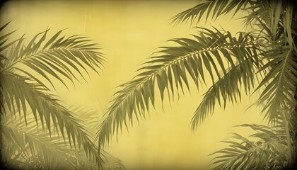 Clear Plain Shiny Warm Soft Vintage Bokeh Cloudy Wave Like Geometric Yellow Background or Texture