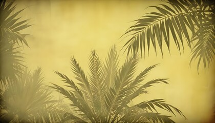 Clear Plain Shiny Warm Soft Vintage Bokeh Cloudy Wave Like Geometric Yellow Background or Texture