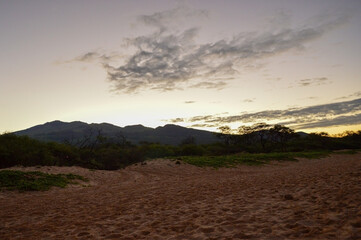 Serene Dawn Over Maui Beach