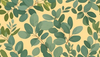 Clear Plain Shiny Warm Soft Vintage Bokeh Cloudy Wave Like Geometric Yellow Background or Texture