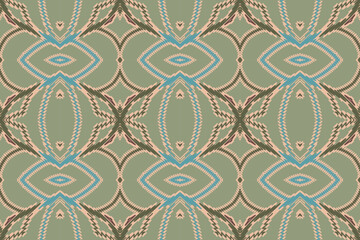 Aztec style abstract vector illustration. design for texture, fabric, clothing, African ikat ancient Egypt arabesque cloth Asian design bandana print silk