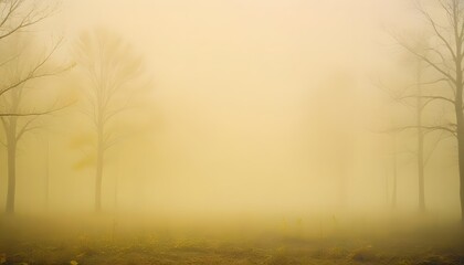 Clear Plain Shiny Warm Soft Vintage Bokeh Cloudy Wave Like Geometric Yellow Background or Texture