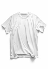 3D render T-shirt mockup, white background, ideal for brand promotion