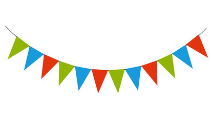 bunting, logotype, geometric, abstract, bunting, colors, flags, party, birthday, celebrate, decoration,