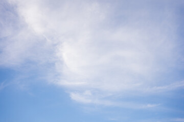nature and landscape concept with cloudy sky background