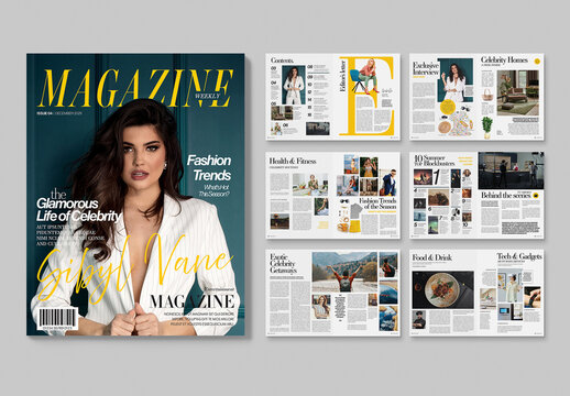 Lifestyle Magazine Template