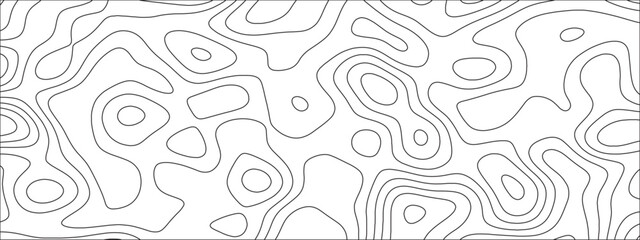 Mountain topographic contour in lines and contours. Retro Topography Map. White Geographic Contour Map. Cartography texture abstract banner use.