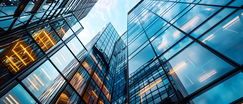 Fototapeta Futuristic building with geometric shapes and windows, labeled as file 00572 with zero enhancements.