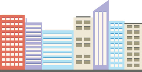 City Building Illustration