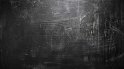 Fototapeta premium Dirty black chalkboard backdrop