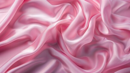 Fototapeta premium Description of light pink cloth