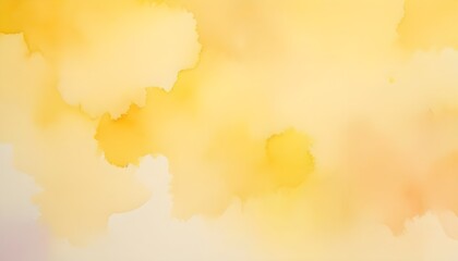 Clear Plain Shiny Warm Soft Vintage Bokeh Cloudy Wave Like Geometric Yellow Background or Texture