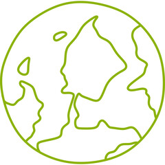 Hand Drawn Earth Illustration