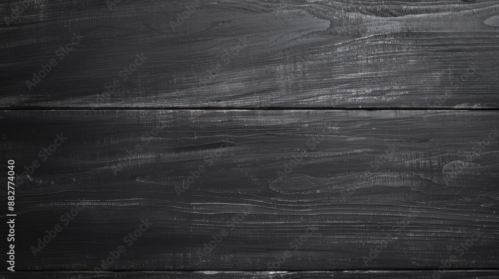 Aufkleber a high-resolution image of a black wooden texture with distinct grain patterns, offering a sleek and
