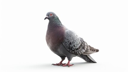 Fototapeta premium dove isolated on white background