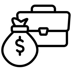 Investment icon set. Containing investor, mutual fund, asset, risk management, economy, financial gain, interest and stock icons. Solid icon collection.