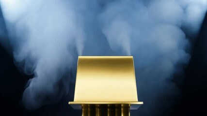 Golden Award Ceremony Pedestal Generative AI