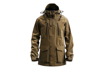 Photo of Anorak isolated on transparent background