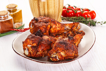 Indian tandoori turkey shoulder wing