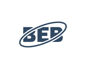 BEB Logo design vector template. BEB logo design.
