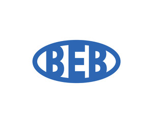 BEB Logo design vector template. BEB logo design.