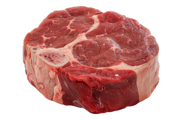 Photo of beef meat isolated on transparent background
